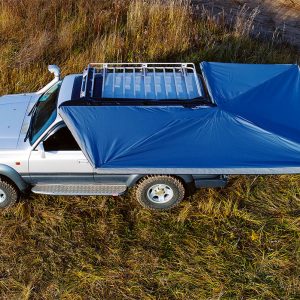 Маркиза автомобильная РИФ веерная, безопорная 2х2,3 м (левая)